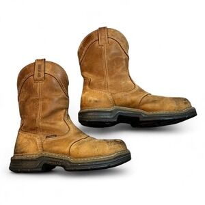 Wolverine Multishox workwear gorpcore leather boots size men's 9.5
